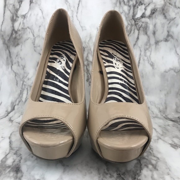 Rue 21 Open Toe Heel - Picture 2 of 8